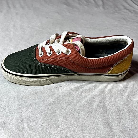 Vans Era Varsity 'Multi-Color' Canvas Shoes | Size US Men's 6 / Women's 7.5 | - Picture 6 of 10